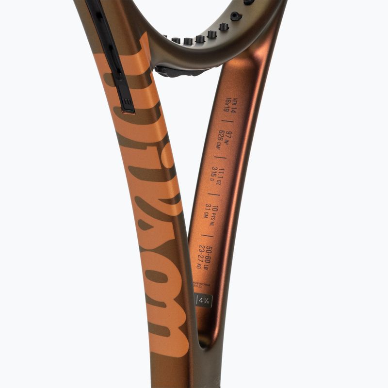 Wilson Pro Staff 97 teniso raketė V14 aukso spalvos WR125711 4