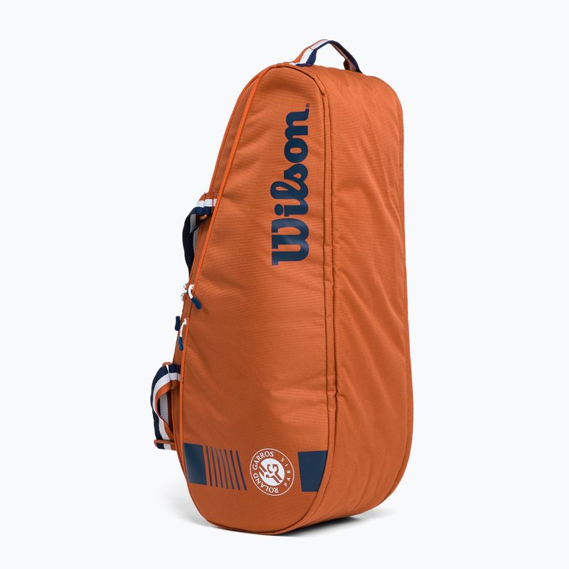Wilson Roland Garros Team 6 Pk rudos spalvos teniso krepšys WR8026201001 2