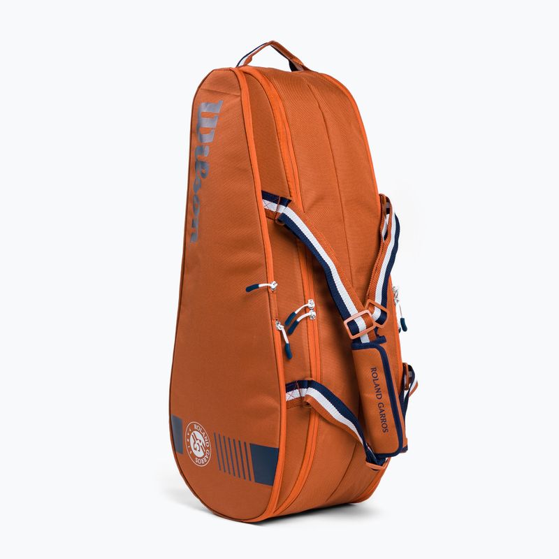 Wilson Roland Garros Team 6 Pk rudos spalvos teniso krepšys WR8026201001 3