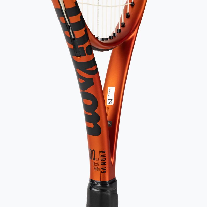 Wilson Burn 100ULS V5.0 teniso raketė oranžinė WR109110 4