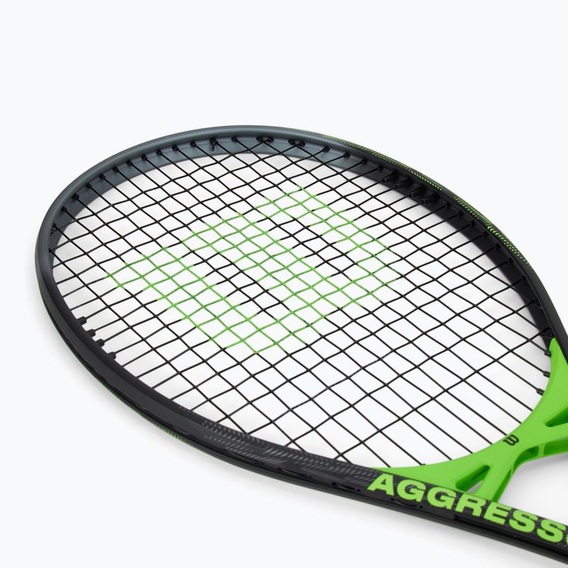 Teniso raketė Wilson Aggressor black/ green 5