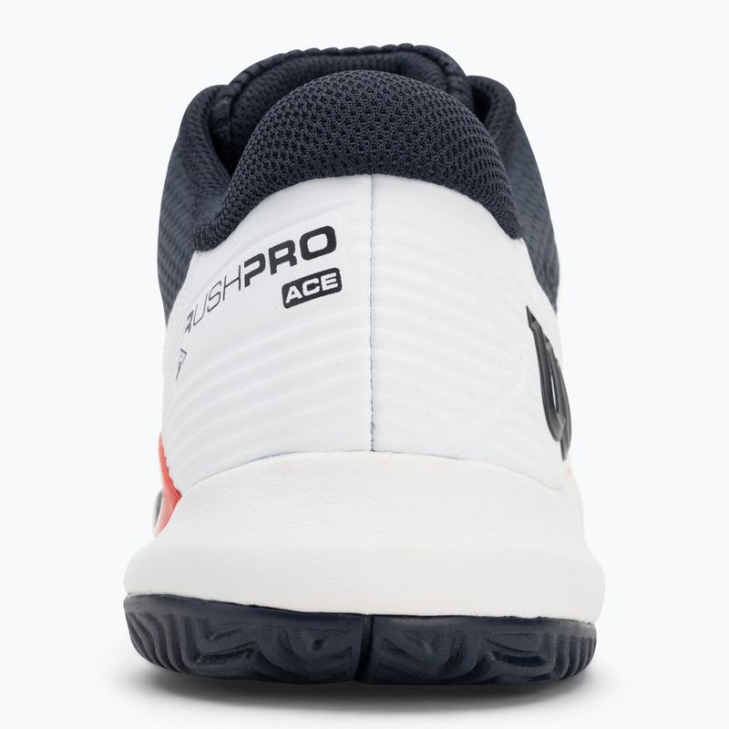 Vyriški teniso batai Wilson Rush Pro Ace navy blazer/ white/ wilson red 6