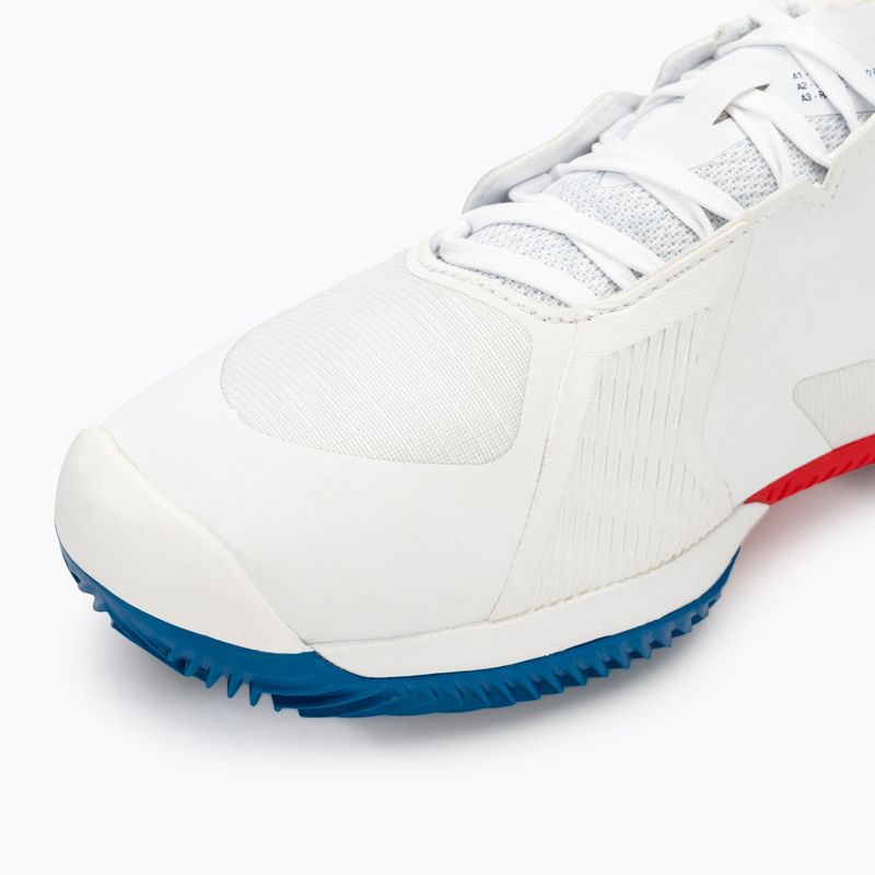 Vyriški teniso bateliai Wilson Kaos Swift 1.5 Clay white/deja vu blue/wilson red 7