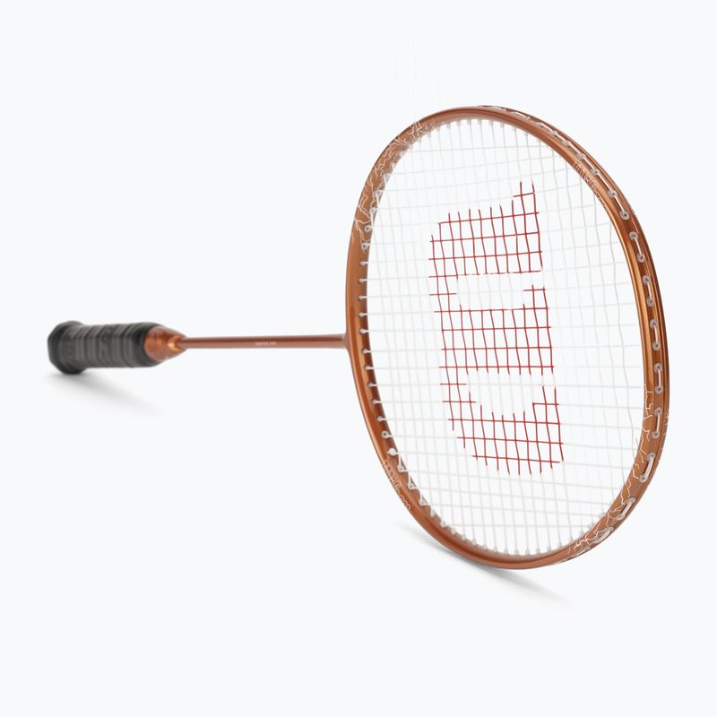 Badmintono raketė Wilson Vertex 300 bronze/white 2