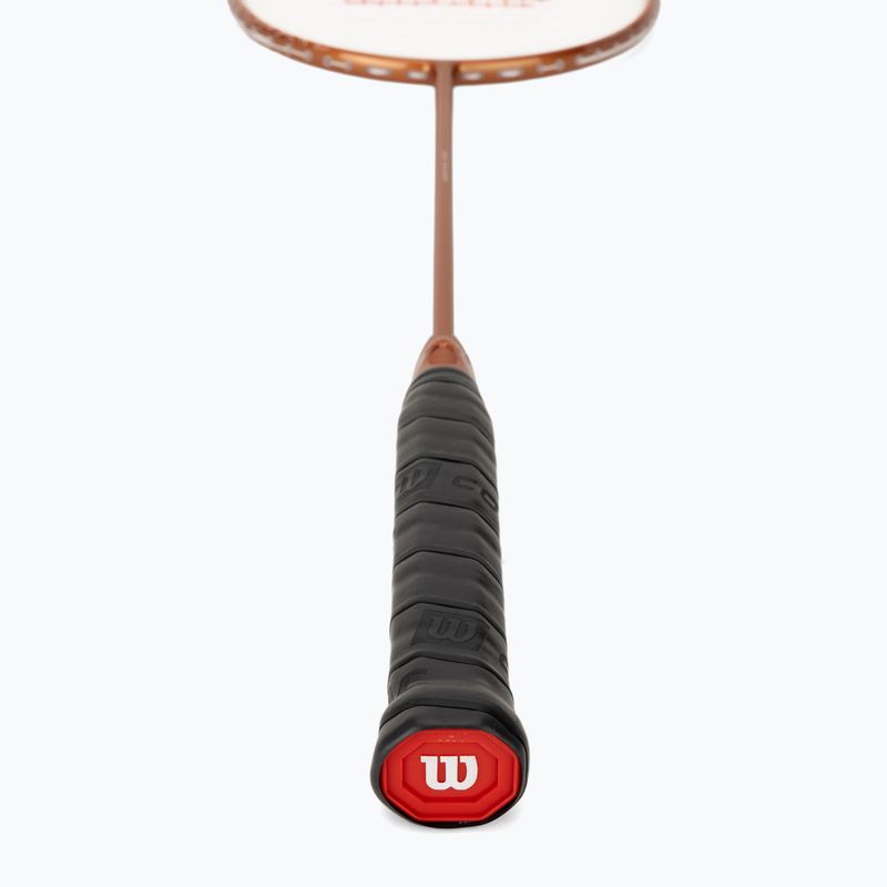 Badmintono raketė Wilson Vertex 300 bronze/white 3