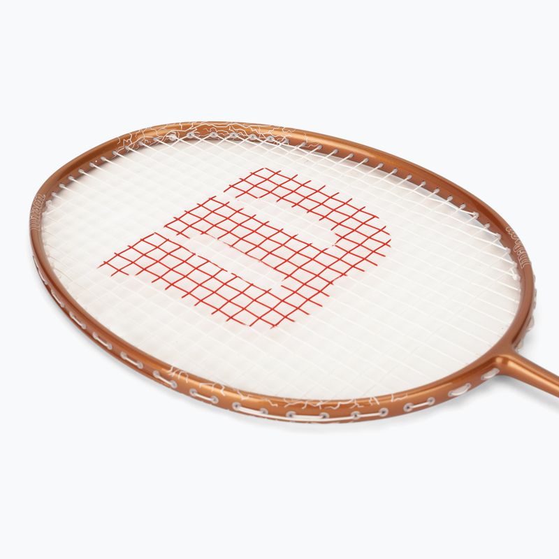 Badmintono raketė Wilson Vertex 300 bronze/white 5