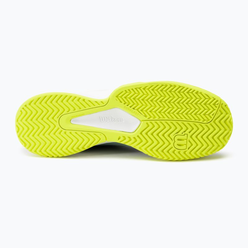 Vyriški teniso batai Wilson Kaos Stroke 2.0 stormy sea/deep teal/safety yellow 4