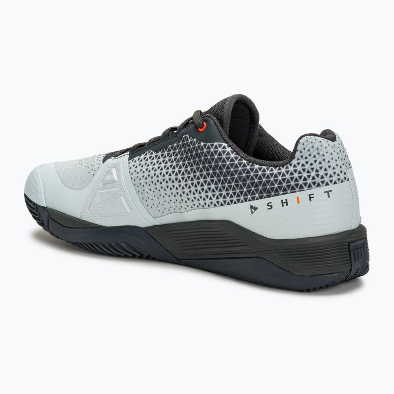 Vyriški teniso bateliai Wilson Rush Pro 4.0 Shift Clay ballad blue/ebony/orange tiger 3