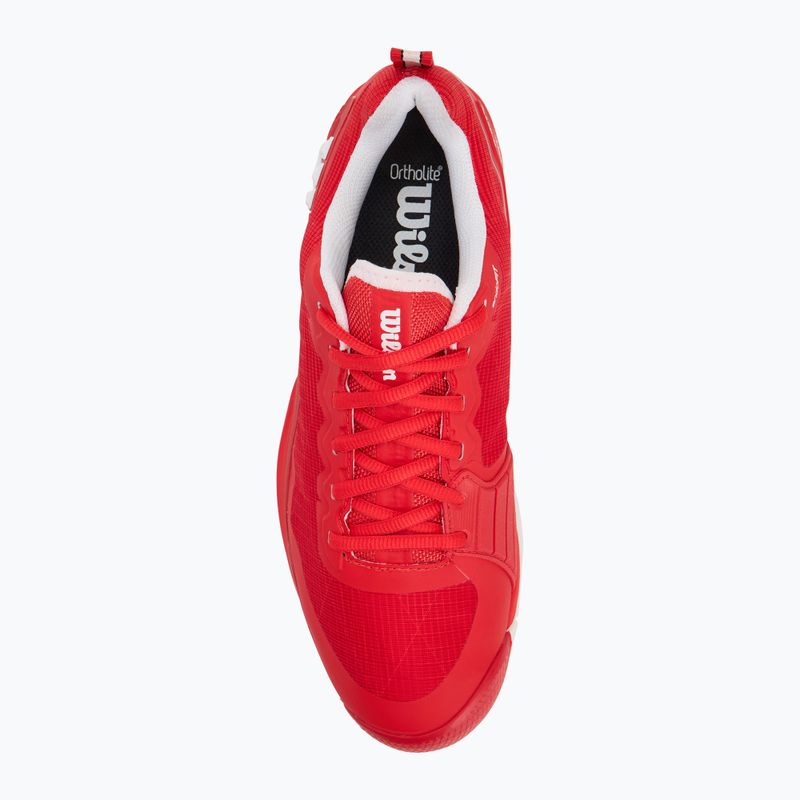 Vyriški teniso batai Wilson Rush Pro 4.5 Clay infrared/ infrared/ white 5
