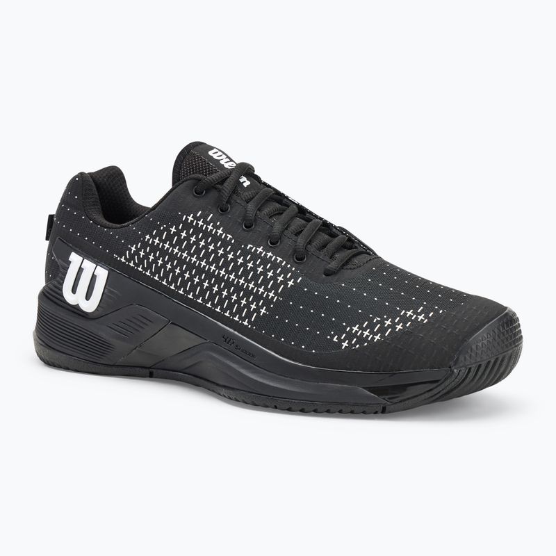 Vyriški teniso batai Wilson Rush Pro Extra Duty black/ black/ white