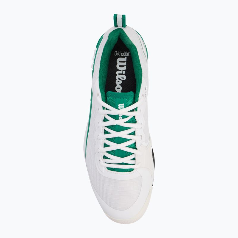 Vyriški teniso batai Wilson Rush Pro 4.5 Clay white/ bosphorus/ black 5