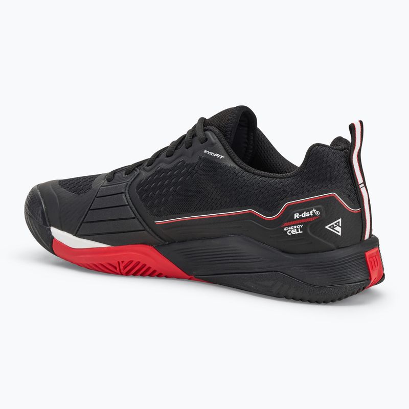 Vyriški teniso batai Wilson Rush Pro 4.5 black/ infrared/ white 3