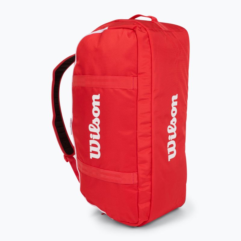 Teniso krepšys Wilson Super Tour Red Coaches Duffel red 2
