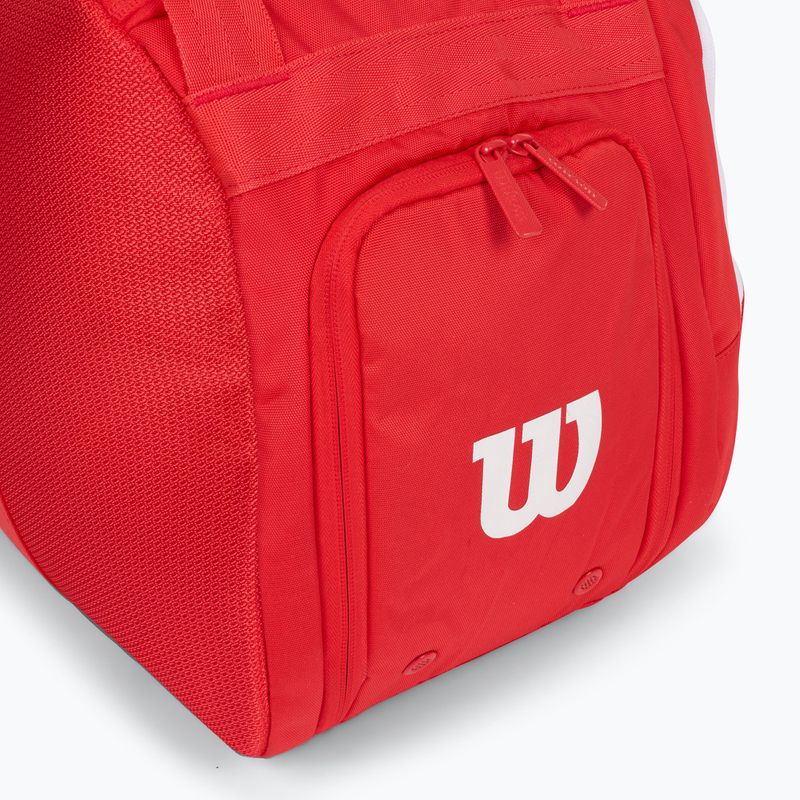 Teniso krepšys Wilson Super Tour Red Coaches Duffel red 6