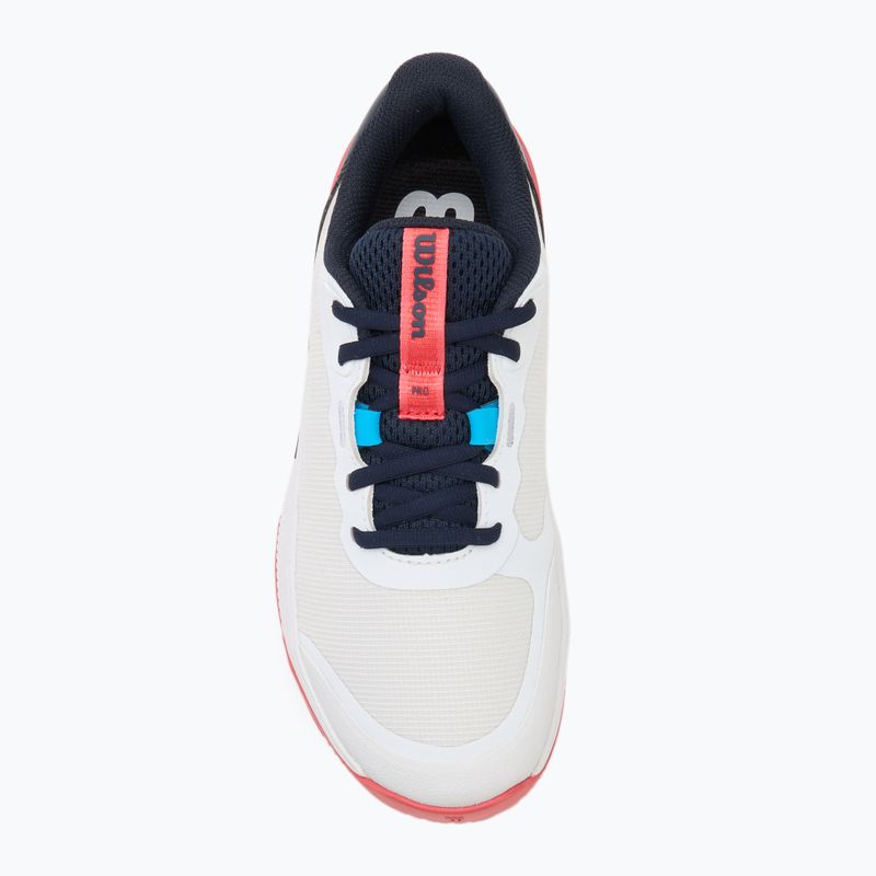 Moteriški teniso batai Wilson Intrigue Pro Clay W white/ navy blazer/ dubarry 5