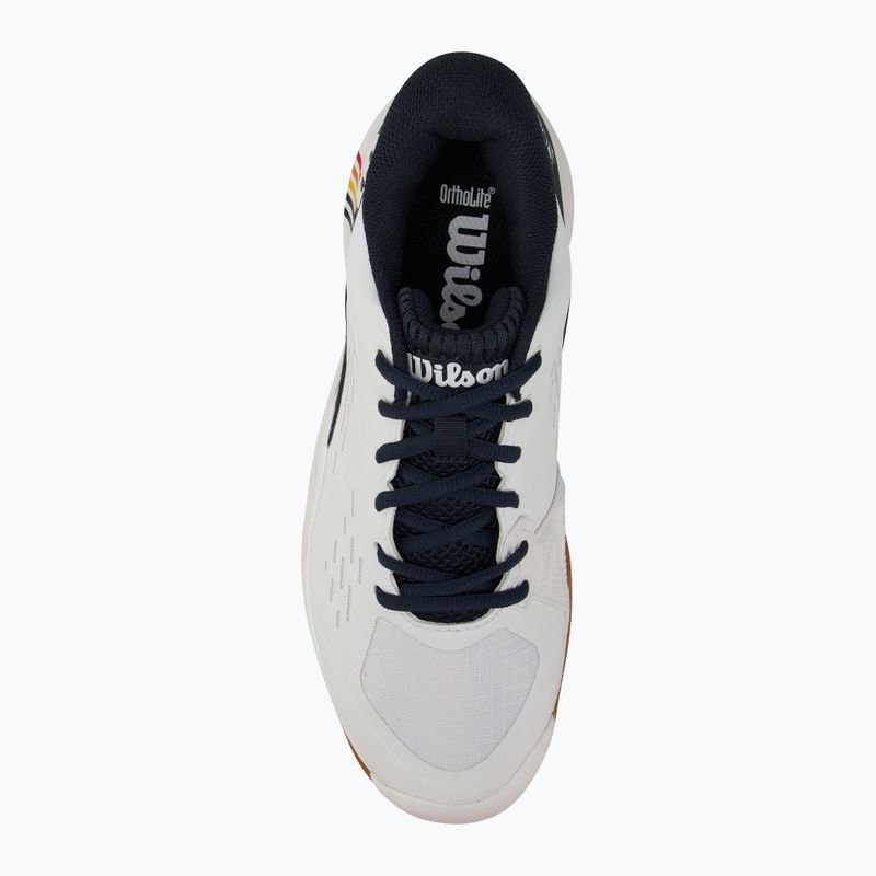 Vyriški teniso batai Wilson Rush Pro Ace Clay RG white/ navy blazer/ gum 5
