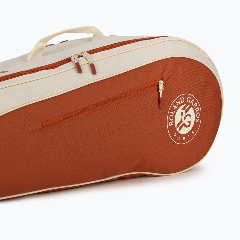 Teniso krepšys Wilson Roland Garros Team 6PK 2005 cream/ clay 7