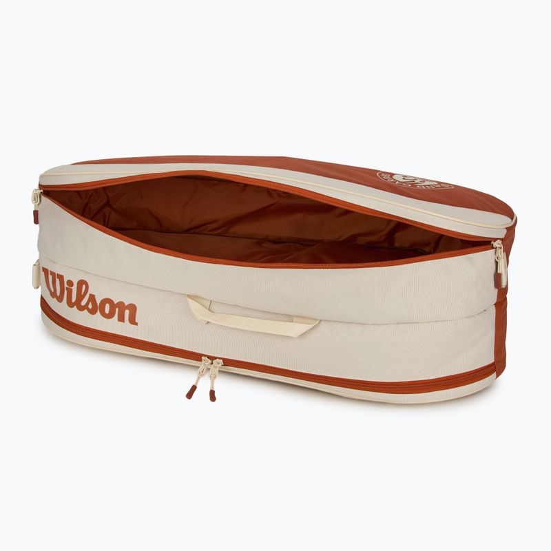 Teniso krepšys Wilson Roland Garros Team 6PK 2005 cream/ clay 5