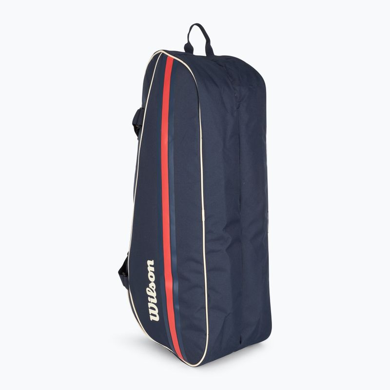 Teniso krepšys Wilson Team 6PK navy 2