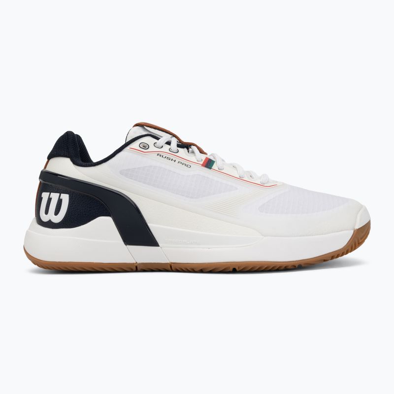 Vyriški teniso batai Wilson Rush Pro 5 Clay white/navy blazer/gum 2