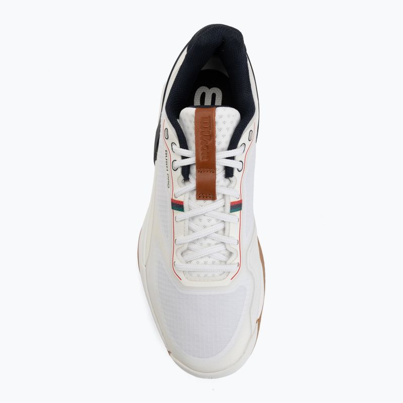Vyriški teniso batai Wilson Rush Pro 5 Clay white/navy blazer/gum 5