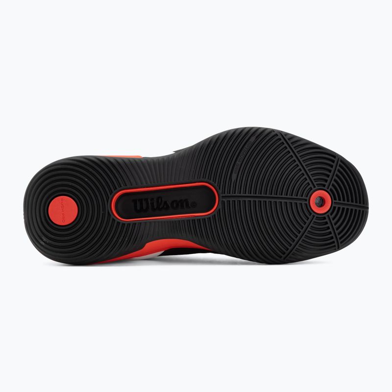 Vyrų padelio batai Wilson Rush Pro 5 black/infrared/white 4