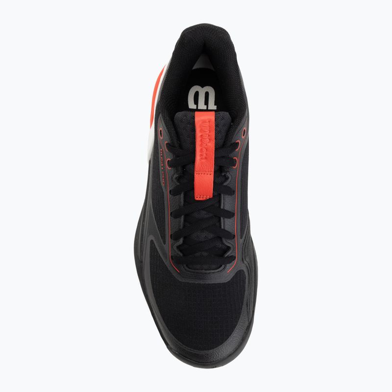 Vyrų padelio batai Wilson Rush Pro 5 black/infrared/white 5