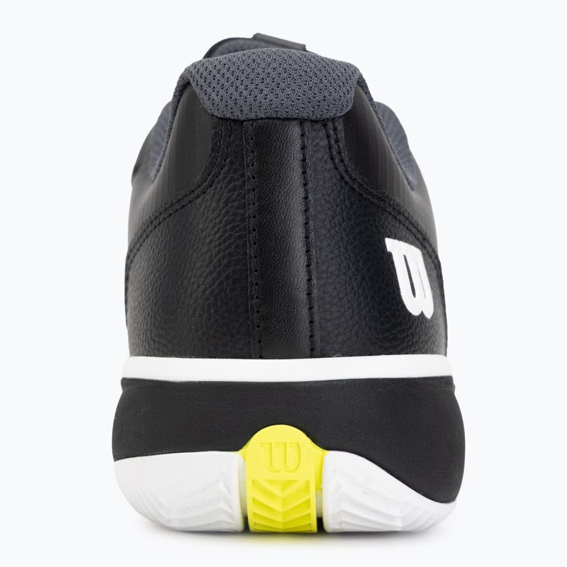 Vyriški teniso batai Wilson Rush Lite 5 Clay black/white/safety yellow 6