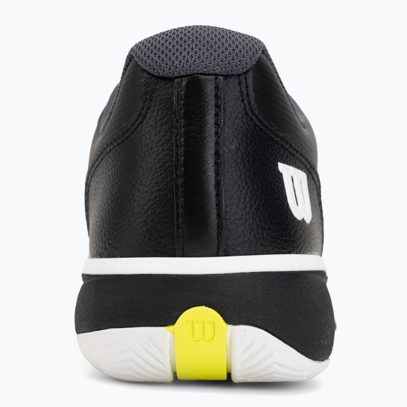 Vyriški teniso batai Wilson Rush Lite 5 black/white/safety yellow 6