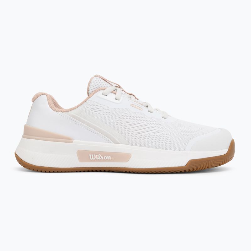 Moteriški teniso batai Wilson Intrigue Pro white/cameo rose/gum 2