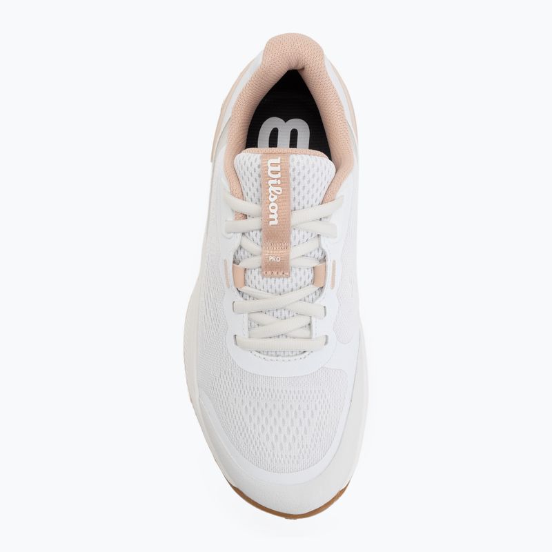 Moteriški teniso batai Wilson Intrigue Pro white/cameo rose/gum 5