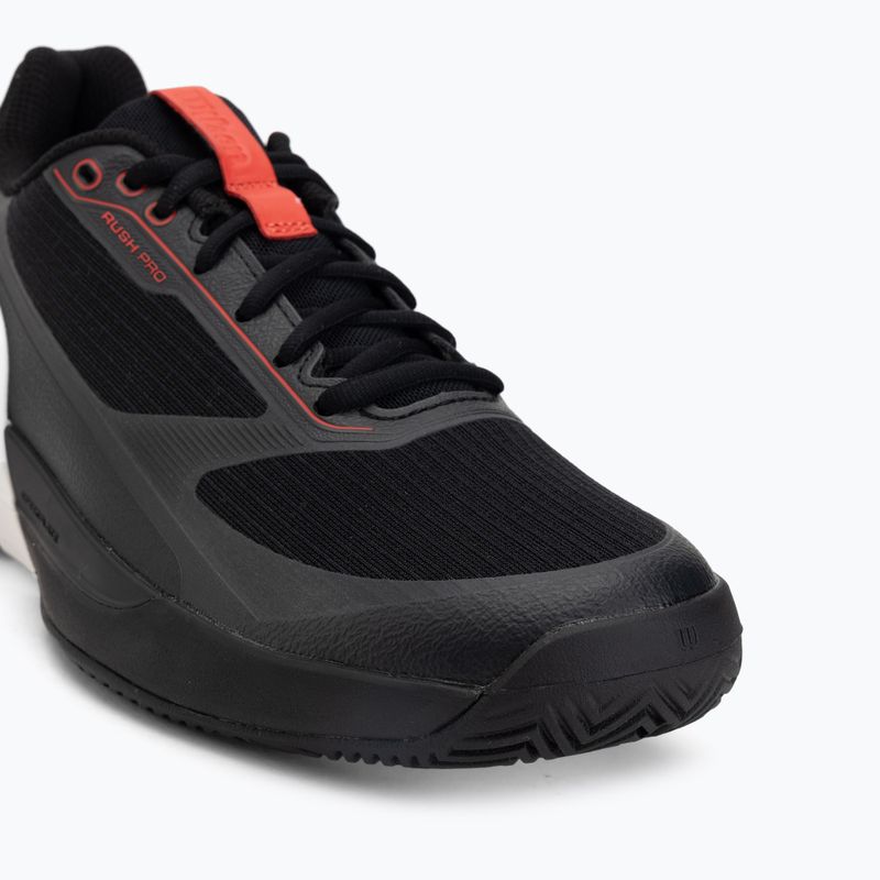 Vyriški teniso batai Wilson Rush Pro 5 black/infrared/white 7