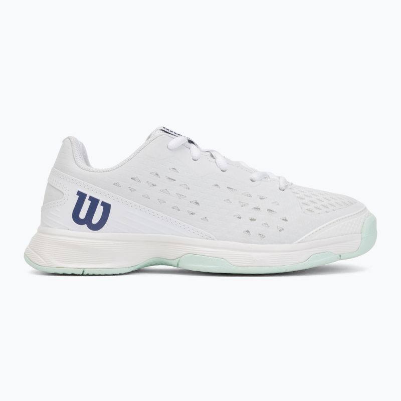 Vaikiški teniso batai Wilson Rush Pro Ace L Jr white/bay/skip blue 2
