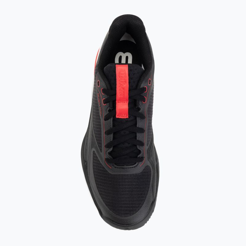 Vyriški teniso batai Wilson Rush Pro 5 Clay black/infrared/white 5