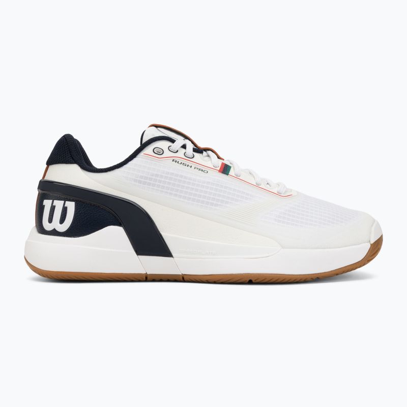 Vyriški teniso batai Wilson Rush Pro 5 white/navy blazer/gum 2