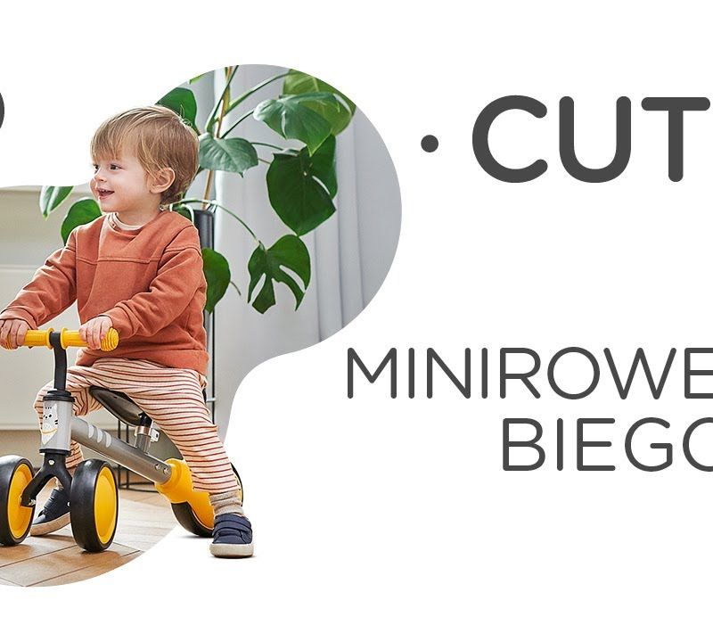 Kinderkraft Cutie geltonas triratukas KKRCUTIHNY0000 7