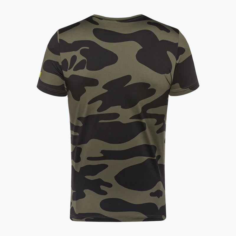 Vyriški teniso marškinėliai HYDROGEN Camo Tech green T00514397 5