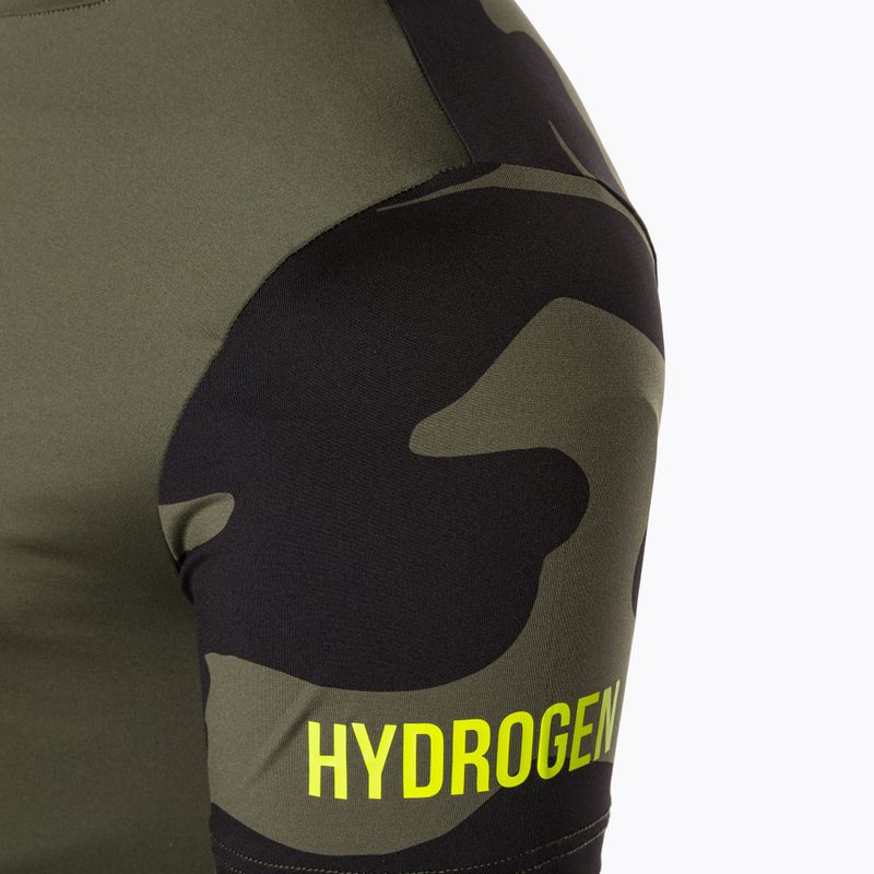 Vyriški teniso marškinėliai HYDROGEN Camo Tech green T00514397 6