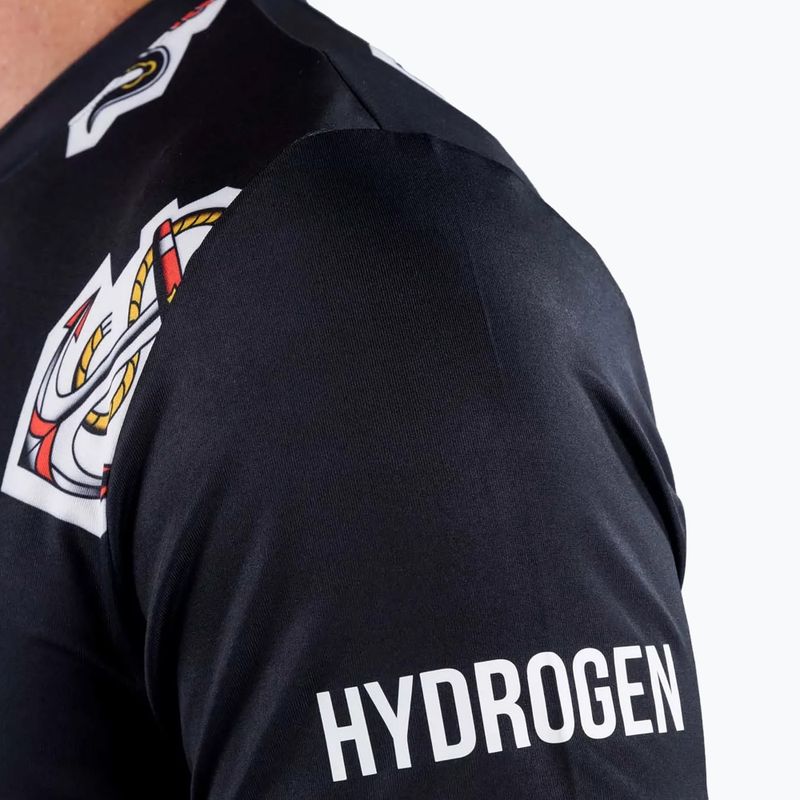 Vyriški teniso marškinėliai HYDROGEN Tattoo Tech black T00504007 7