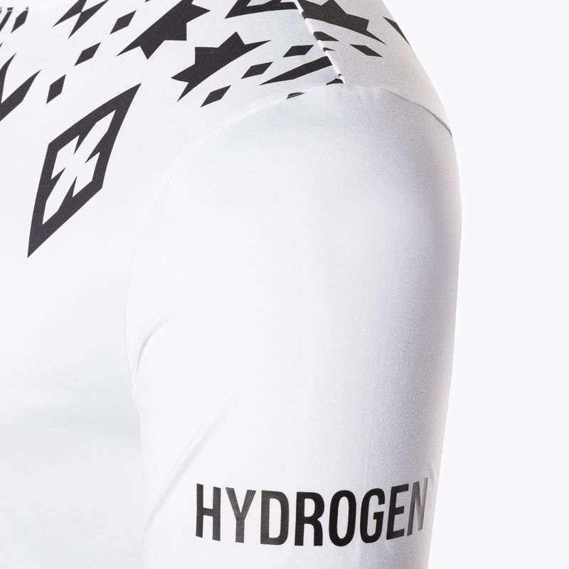 Vyriški HYDROGEN Tribal Tech teniso marškinėliai balti T00530001 7