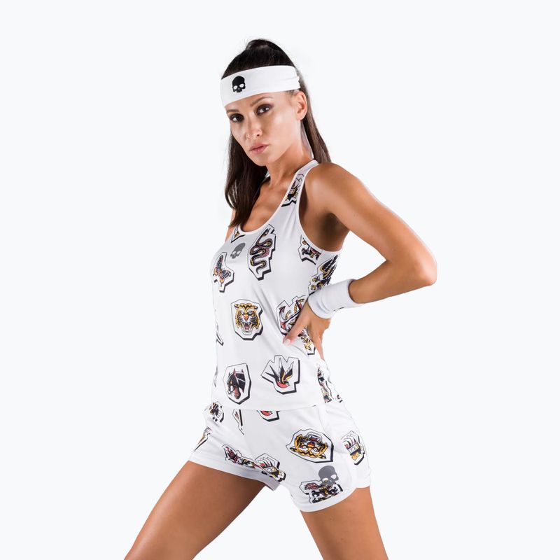 Moteriški teniso marškinėliai HYDROGEN Tattoo Tech white T01525001