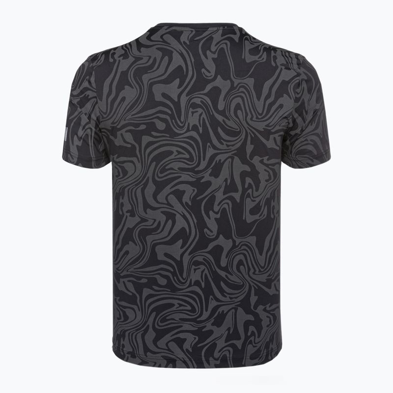 Vyriški teniso marškinėliai HYDROGEN Chrome Tech Tee pilki 5