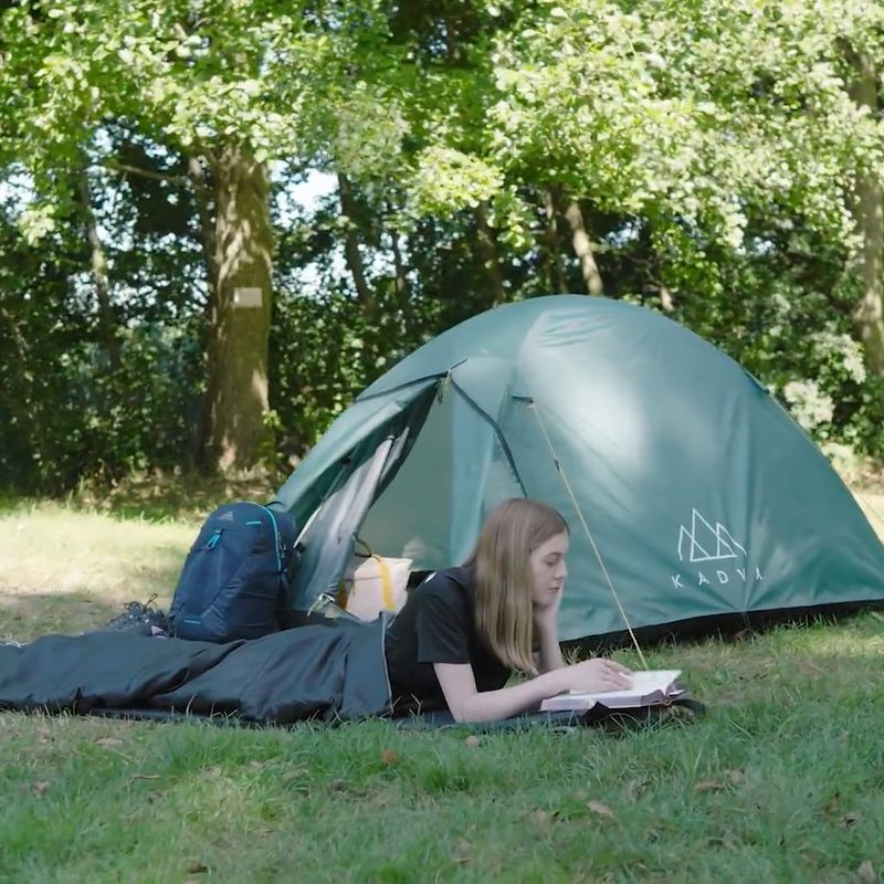 Ultralengva 2 asmenų turistinė palapinė KADVA EXPEDIT 2 PRO grey-green 16
