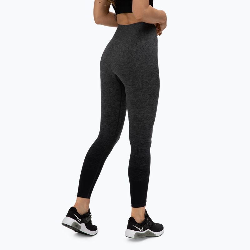 Moteriškos treniruočių tamprės Gym Glamour Grey Ombre 223 3