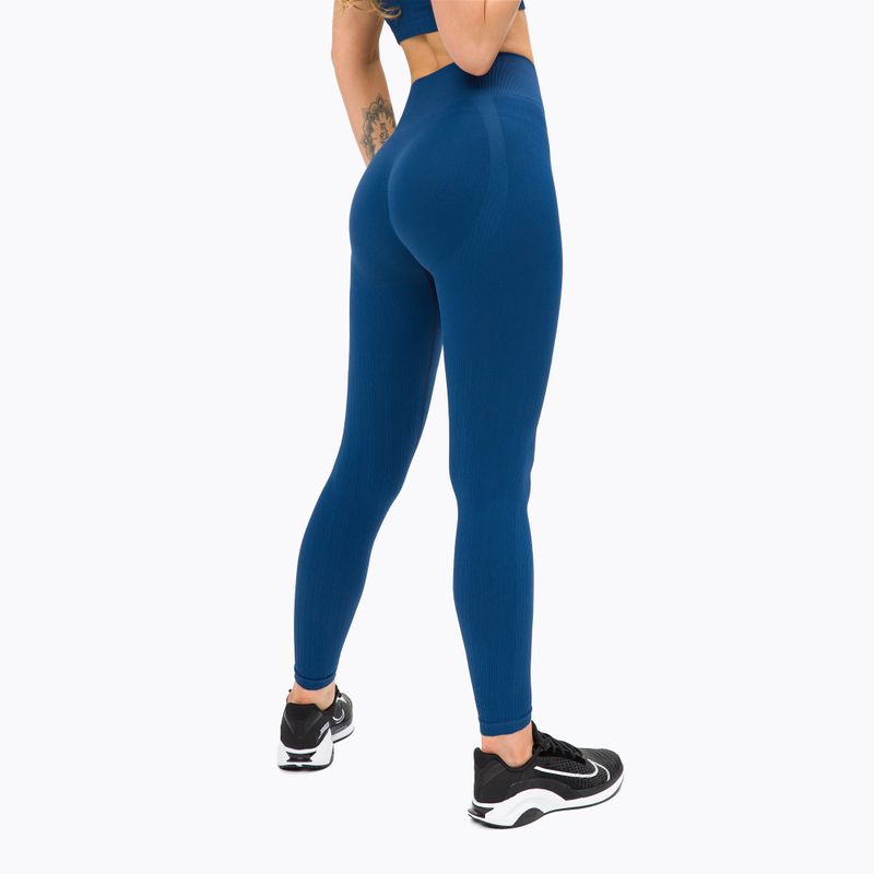 Moteriškos treniruočių tamprės Gym Glamour Push Up Classic Blue 313 3