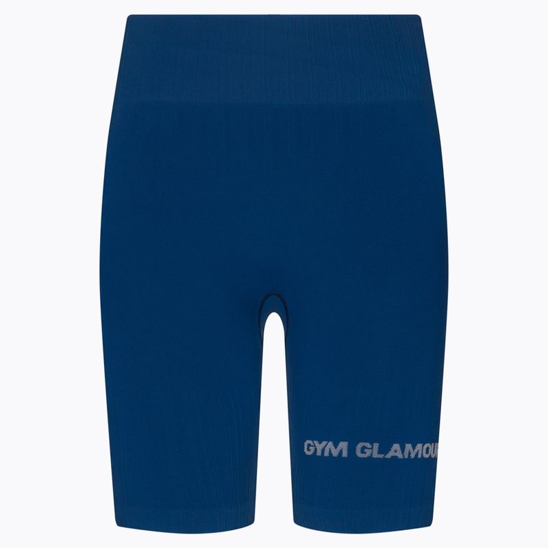 Moterų treniruočių dviratininkai Gym Glamour Push Up Classic Blue 317 6