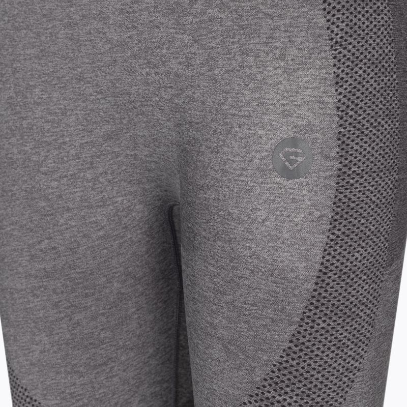 Moteriškos treniruočių tamprės Gym Glamour Light Grey Fusion 331 8