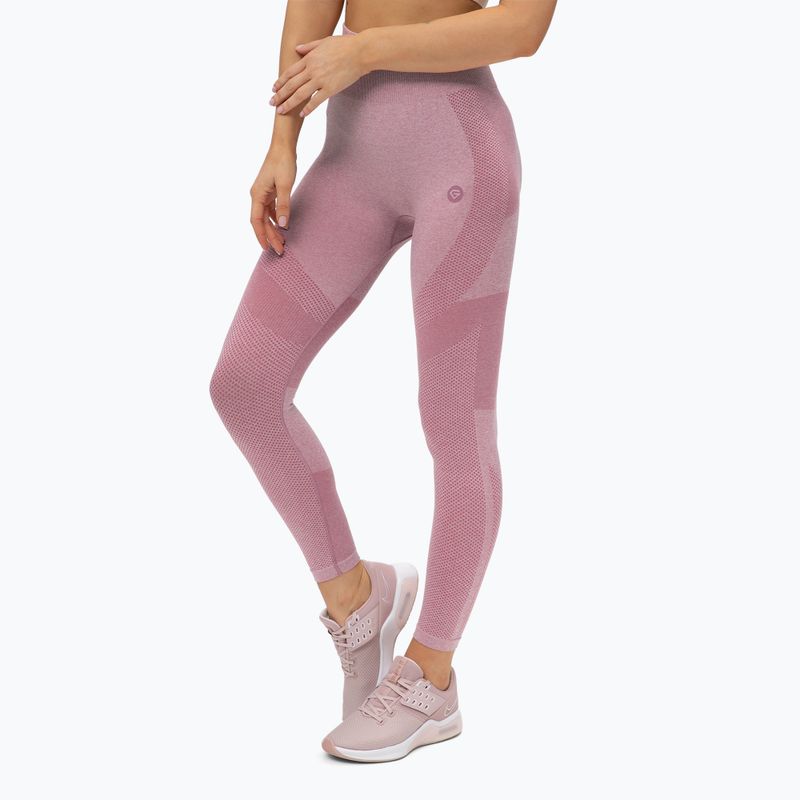 Moteriškos treniruočių tamprės Gym Glamour Pink Fusion 332