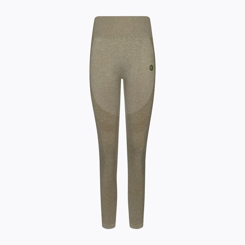 Moteriškos treniruočių tamprės Gym Glamour Khaki Fusion 333 6