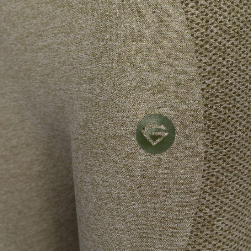 Moteriškos treniruočių tamprės Gym Glamour Khaki Fusion 333 8